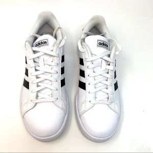 Adidas Cloudfoam Sneaker White And Black Size 10